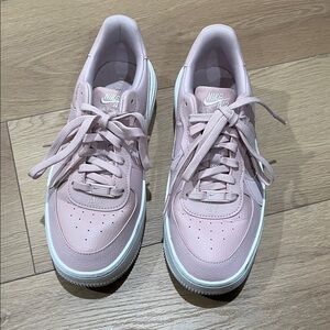 Nike Women's Soft Pink Air Force 1 Sneakers